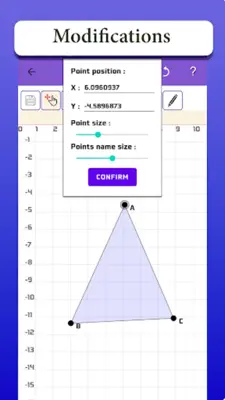 Geometry Drawer with measure android App screenshot 0