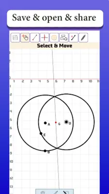 Geometry Drawer with measure android App screenshot 1