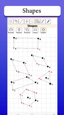 Geometry Drawer with measure android App screenshot 6