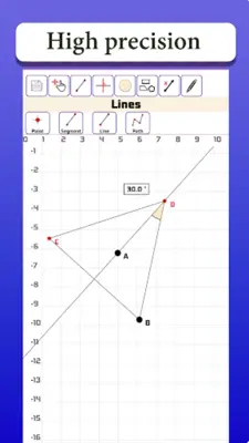 Geometry Drawer with measure android App screenshot 7